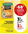Plats Cuisinés Individuels - FLEURY MICHON en promo chez Super U Bourges à 1,27 €