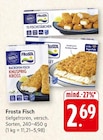 Fischstäbchen Angebote von Frosta bei E center Lahr für 2,69 €