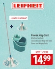 Leifheit Power Mop 3in1 Angebote bei famila Nordost Stralsund für 14,99 €