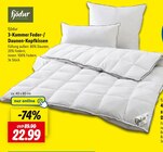 Aktuelle Kopfkissen Angebote bei Lidl in Osnabrück Aktuelles 3-Kammer Feder-/Daunen-Kopfkissen Angebot bei Lidl in Osnabrück ab 22,99 €