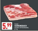 Frischer SCHWEINEBAUCH Angebote bei Marktkauf Marl für 5,99 €