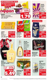 Wodka im Kaufland Prospekt "Aktuelle Angebote" mit 74 Seiten (Leipzig)