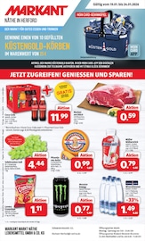 Aktueller Markant Nordwest Prospekt mit Cola, "DER MARKT FÜR GUTES ESSEN UND TRINKEN", Seite 1