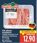 XXL-Rinderhackfleisch von Bauern Gut im aktuellen E center Prospekt