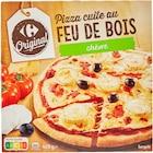 Pizza cuite au feu de bois surgelée - CARREFOUR ORIGINAL en promo chez Carrefour Montluçon à 2,25 €