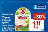 Veganer Schinken-Spicker Angebot im ALDI SÜD Prospekt Veganer Schinken-Spicker im ALDI SÜD Prospekt zum Preis von 1,11 €