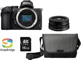 Aktuelles Z 50 Kit Systemkamera mit Objektiv 16-50 mm, 8 cm Display Touchscreen, WLAN Angebot bei MediaMarkt Saturn in Ulm ab 914,99 €