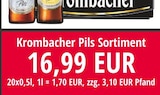 Aktuelle Krombacher Angebote bei Nuck Getränke in Pirna Aktuelles Pils Sortiment Angebot bei Nuck Getränke in Pirna ab 16,99 €