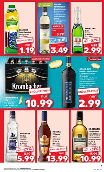 Wodka im Kaufland Prospekt "KNÜLLER" mit 56 Seiten (Reutlingen)