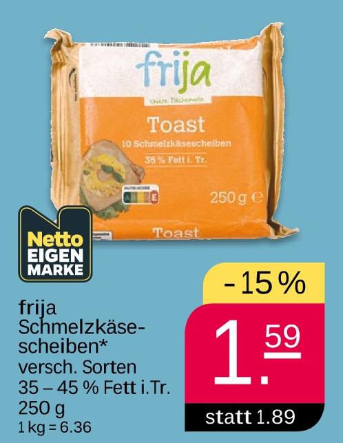 Schmelzkäsescheiben