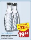 Glaskaraffe Duopack im Angebot bei famila Nordwest in Oldenburg Glaskaraffe Duopack Angebote von sodastream bei famila Nordwest Oldenburg für 19,99 €