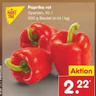 Paprika rot Angebote von MARKT TAG bei Netto Marken-Discount Oranienburg für 2,22 €