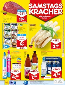 Rindfleisch im Netto Marken-Discount Prospekt "Aktuelle Angebote" mit 62 Seiten (Frankfurt (Main))