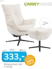 Relaxsessel-Set 2-teilig von CARRYHOME für 333,00 € bei XXXLutz im Angebot Relaxsessel-Set 2-teilig von CARRYHOME im aktuellen XXXLutz Prospekt