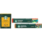 SUR TOUTES LES CAPSULES X10 ET X18 - STARBUCKS BY NESPRESSO en promo chez Carrefour Market Béziers