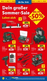 Aktueller Lidl Prospekt mit Lampe, "LIDL LOHNT SICH", Seite 40