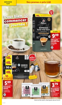 Promo Capsules De Café dans le catalogue Lidl du moment à la page 26