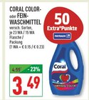 Aktuelles COLOR oder FEIN-WASCHMITTEL Angebot bei Marktkauf in Essen ab 3,49 €