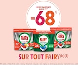 -68% de remise immédiate sur le 2ème sur tout Fairy à Intermarché dans Servoz