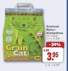 Graincat Natur-Klumpstreu Angebote bei combi Wilhelmshaven für 3,95 €