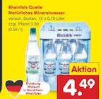 Natürliches Mineralwasser Angebote von Rheinfels Quelle bei Netto Marken-Discount Erftstadt für 4,49 €