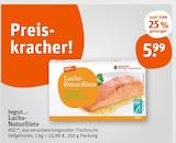 Lachs-Naturfilets Angebote von tegut bei tegut Eisenach für 5,99 €