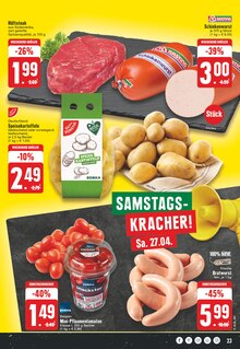 Bratwurst im EDEKA Prospekt "Aktuelle Angebote" mit 24 Seiten (Oberhausen)