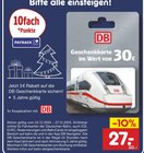 Geschenkkarte im Wert von 30€ bei Netto Marken-Discount im Prospekt "" für 27,00 €