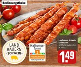 Grillfackeln im Angebot bei REWE in Leinfelden-Echterdingen Grillfackeln Angebote von Landbauern Schwein bei REWE Leinfelden-Echterdingen für 1,49 €