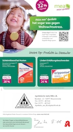 Aktueller mea - meine apotheke Apotheken Prospekt in Drebkau und Umgebung, "Unsere Dezember-Angebote" mit 4 Seiten, 01.12.2025 - 31.12.2025