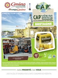 Casino Supermarchés Catalogue "BRETAGNE", 22 pages, Le Guerno,  05/07/2022 - 15/08/2022