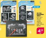 3er-Set Kratzbilder silber Angebote von Scraper bei Netto mit dem Scottie Pinneberg für 4,99 €