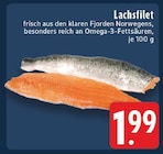 EDEKA - Lachsfilet Angebot im Prospekt Lachsfilet bei EDEKA im Prospekt "" für 1,99 €
