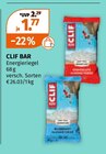 Energieriegel Angebote von CLIF BAR bei Müller Rastatt für 1,77 €