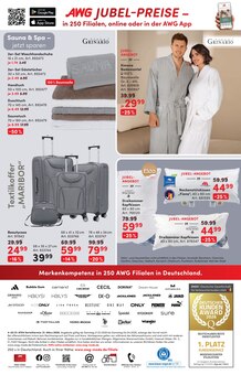 Bademantel Angebot im AWG Prospekt, gültig von 21.03.2026 bis 04.04.2026 Bademantel Angebot im aktuellen AWG Prospekt auf Seite 16