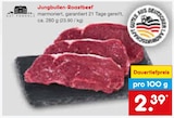 Jungbullen-Roastbeef Angebote von Gut Ponholz bei Netto Marken-Discount Rottenburg für 2,39 €