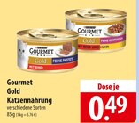 Gourmet Gold Katzennahrung bei famila Nordost im Rotenburg Prospekt für 0,49 €