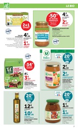 Promos Huile D'olive dans le catalogue "-50% DE REMISE IMMÉDIATE SUR LE 2ÈME PRODUIT AU CHOIX" de Hyper U Huile D'olive en promo dans le catalogue Hyper U à la page 7