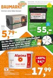 Aktueller Globus-Baumarkt Prospekt mit Motorrad, "Immer eine Idee besser", Seite 1