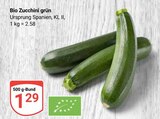 GLOBUS - Bio Zucchini grün Angebot im Prospekt Bio Zucchini grün bei GLOBUS im Prospekt "" für 1,29 €