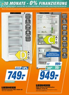Kühlschrank im expert Prospekt "Top Angebote" mit 12 Seiten (Regensburg)
