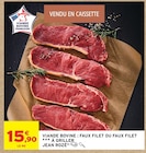 Viande Bovine Faux Filet - JEAN ROZÉ - Intermarché Hyper à Nîmes Viande Bovine Faux Filet - JEAN ROZÉ en promo chez Intermarché Hyper Nîmes à 15,90 €