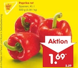 Paprika rot von Markttag im aktuellen Netto Marken-Discount Prospekt für 1,69 €