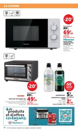 Promos Micro-Ondes dans le catalogue "LES PRIX BAS Spécial maison" de Hyper U Micro-Ondes en promo dans le catalogue Hyper U à la page 22