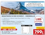 Bergferien in Der Schweiz – Oberwallis bei Netto Marken-Discount im Werlte Prospekt für 799,00 €