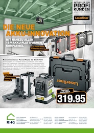 RHG Baucentrum Prospekt für Zschorlau und Umgebung: „Die neue Akku-Innovation“, 2 Seiten, 01.02.2026 - 28.02.2026