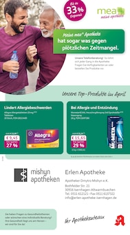 mea - meine apotheke Prospekt Unsere April-Angebote mit 4 Seiten