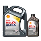 Huile Shell Helix Ultra 5W30 Lot 5 L + 1 L essence et diesel - SHELL dans le catalogue Carrefour