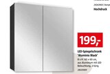 LED-Spiegelschrank 'Aluminio Black' Angebot in Schwetzingen LED-Spiegelschrank 'Aluminio Black' im aktuellen Prospekt bei BAUHAUS in Schwetzingen