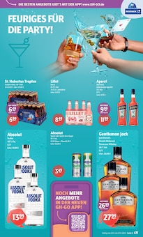 Jack Daniels im Getränke Hoffmann Prospekt "Aktuelle Angebote" mit 10 Seiten (Bayreuth)